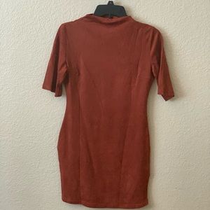 Suede Dress